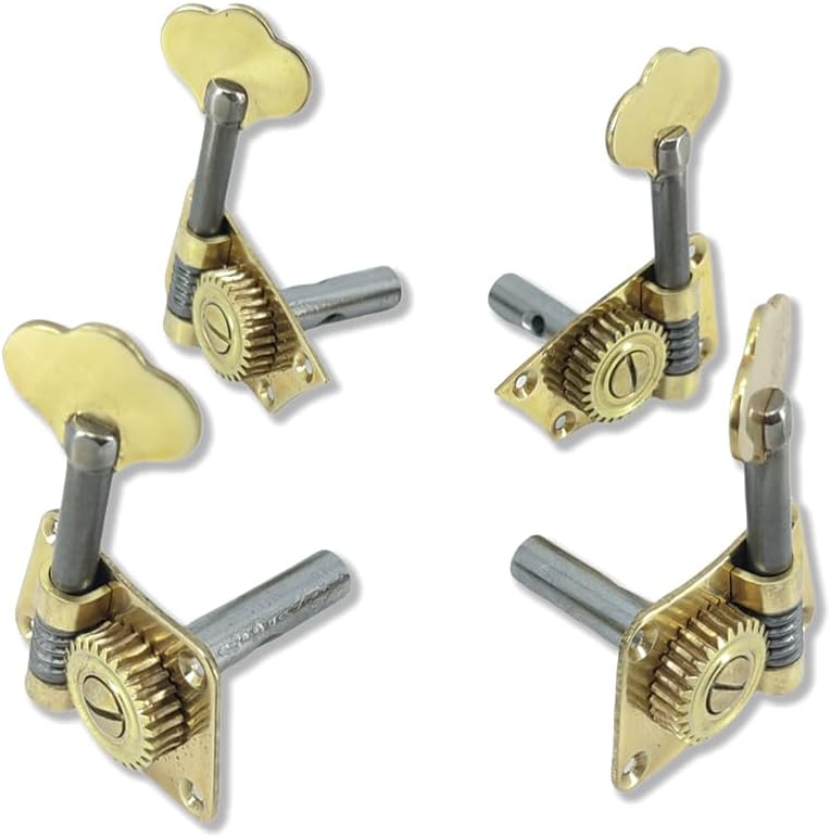 YoungMonic Premium 4/4 Size Cello Pegs - Quality Separate Brass Machine Head String Pegs for Cello, Offer Smooth Tuning and Reliable Performance for Cellists Accessories (01) - Image 3